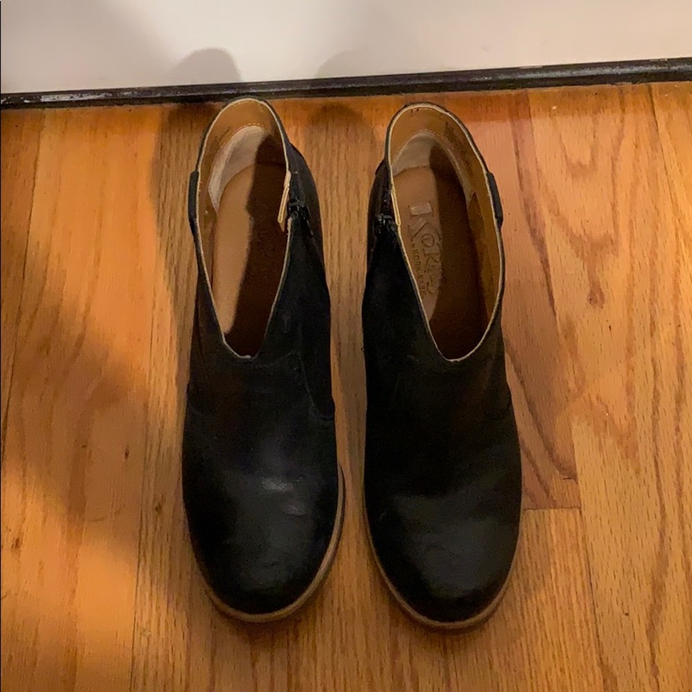 Black Korks by Kork Ease Booties